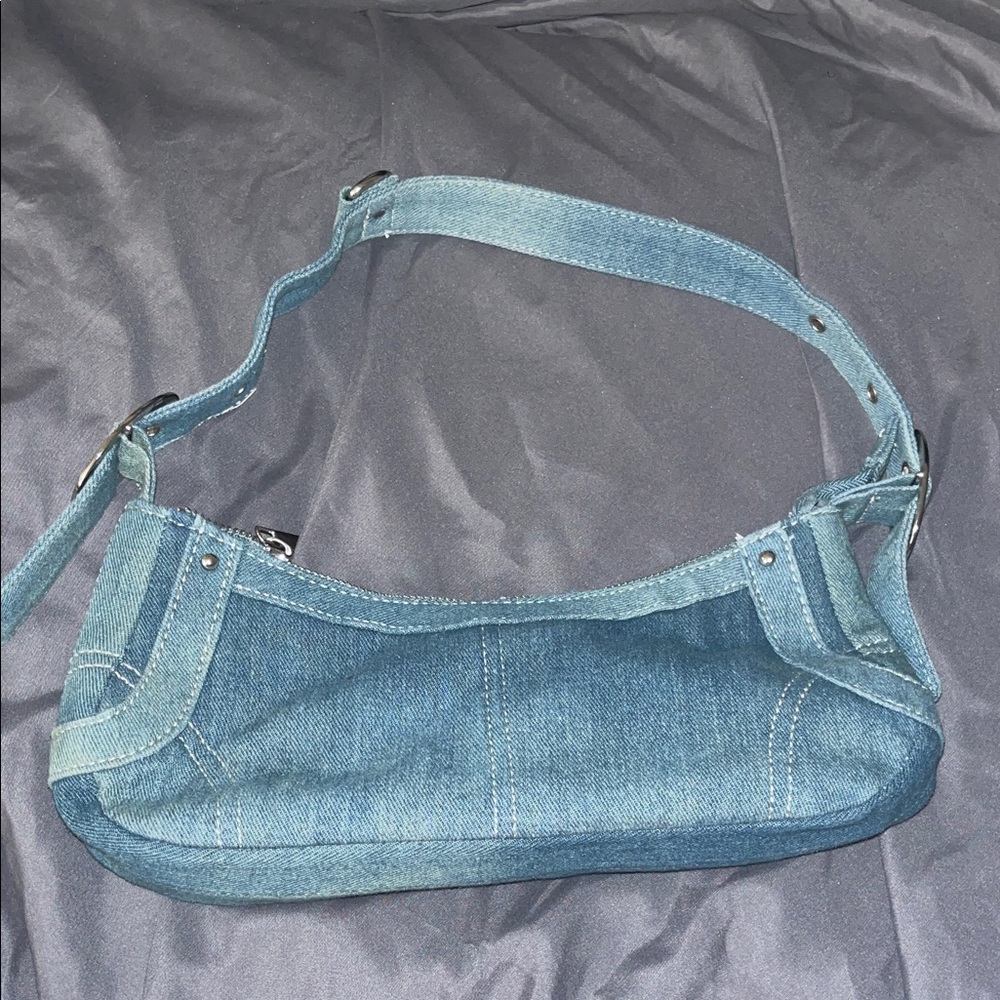 Denim Shoulder Bag